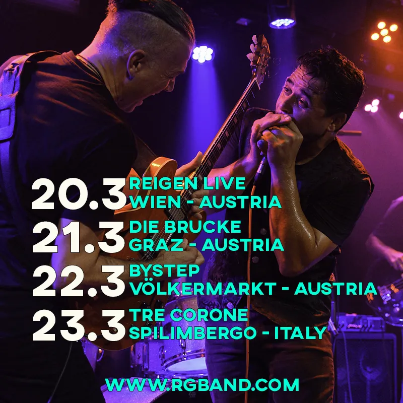 RICCARDO GROSSO BAND IN AUSTRIA: MARCH 2025