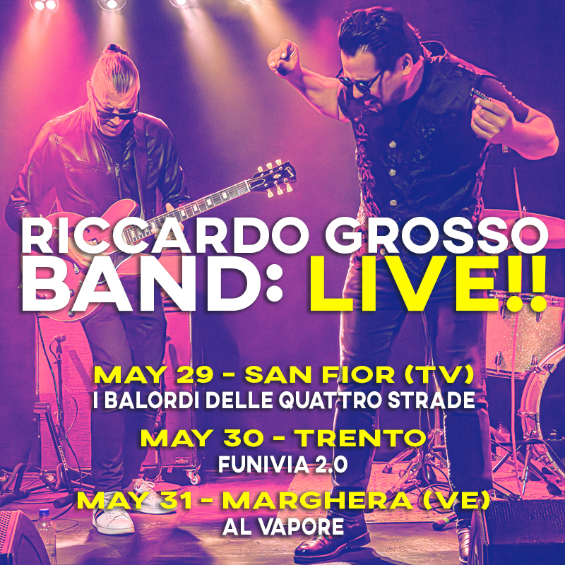 THREE CONCERTS IN ITALY AND VIDEO RECORDING