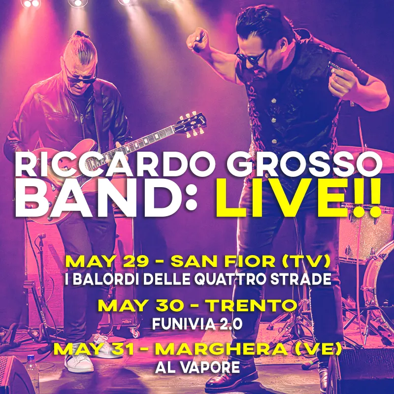THREE CONCERTS IN ITALY AND VIDEO RECORDING