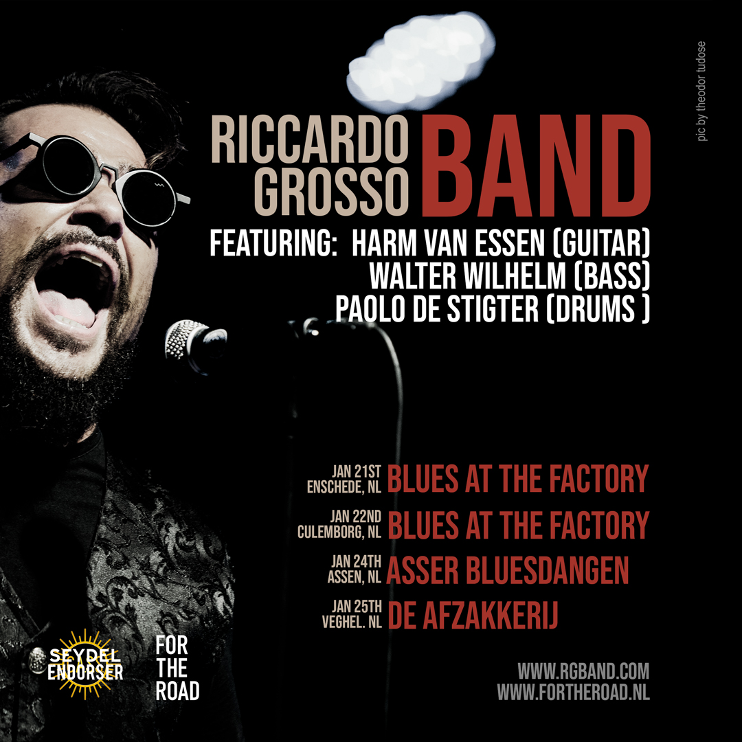 Happy New Year! Riccardo Grosso Band Kicks Off 2026 in the Netherlands