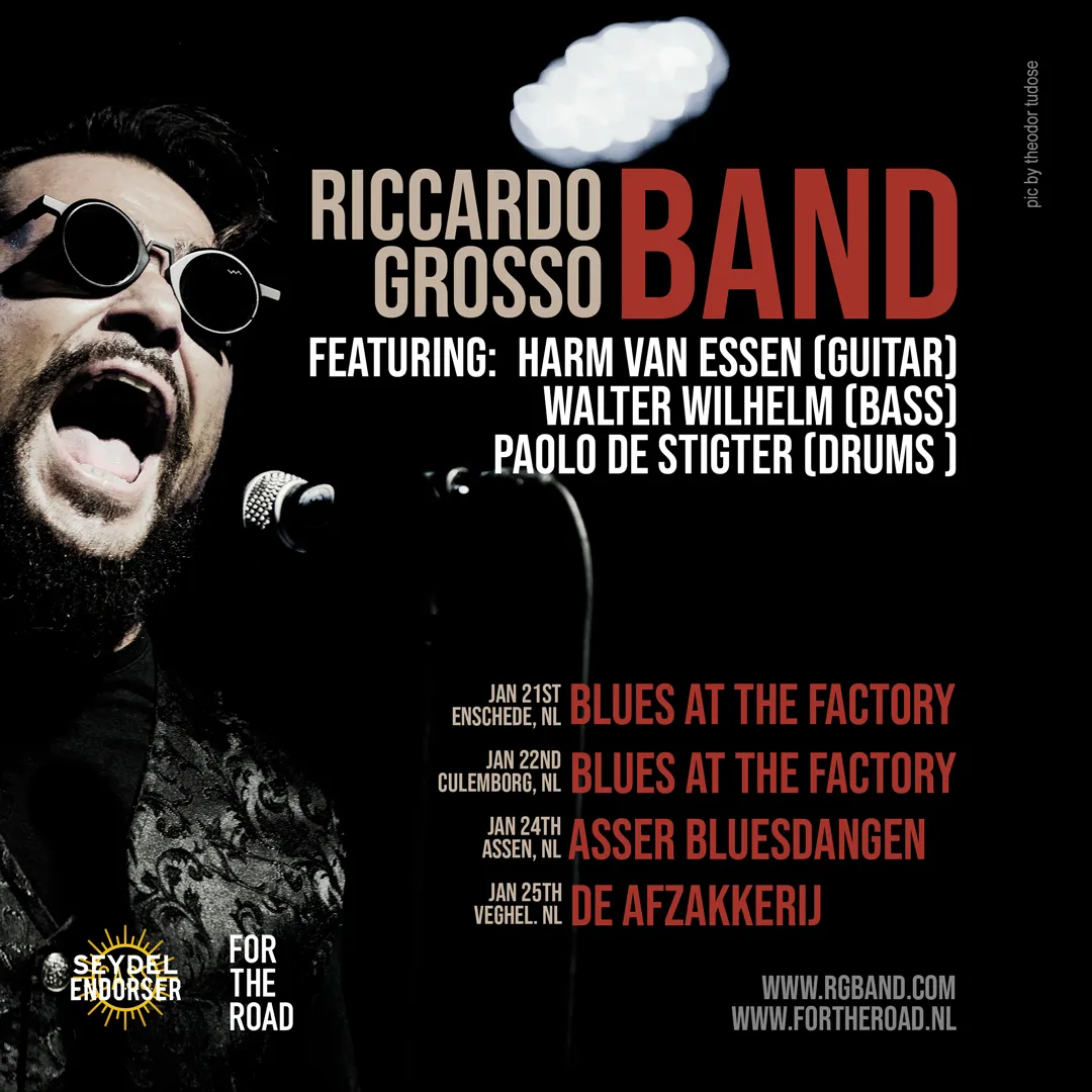 Happy New Year! Riccardo Grosso Band Kicks Off 2026 in the Netherlands