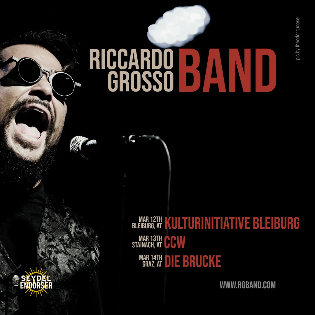 Riccardo Grosso Band – March 2026 Austria Tour